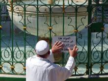fontaine, eau non potable, ville sainte